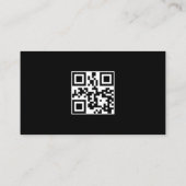 自動詳細プロフェッショナルブラックゴールデ車の 名刺 (裏面)