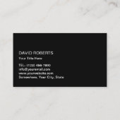 自動詳細洗圧洗浄サービス 名刺 (裏面)