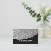 自動詳細洗圧洗浄サービス 名刺 (スタンド正面)