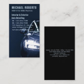 自動詳細洗浄自動修復ビジネスカード 名刺 (正面/裏面)