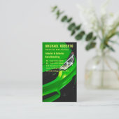 自動詳細洗浄自動修復ビジネスカード 名刺 (スタンド正面)