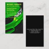 自動詳細洗浄自動修復ビジネスカード 名刺 (正面/裏面)