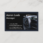 自動詳細洗浄自動修復QRコード 名刺 (正面)