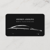 自動詳細洗浄自動修復QRコード 名刺 (正面)