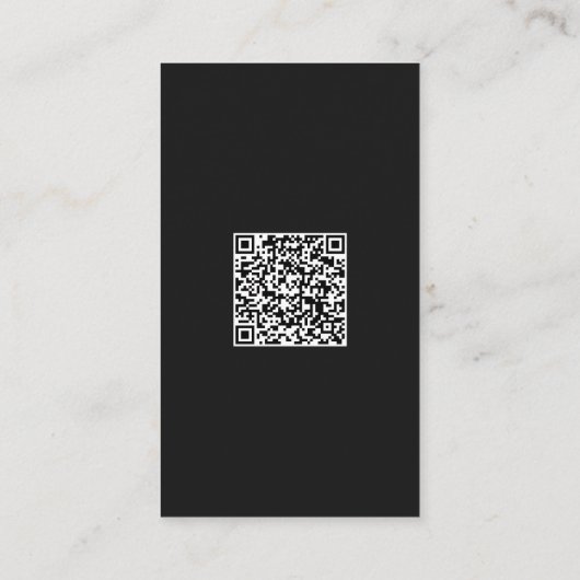 自動詳細洗浄自動修復QRコード 名刺 (裏面)