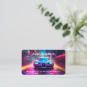 自動詳細/修復 名刺 (スタンド正面)