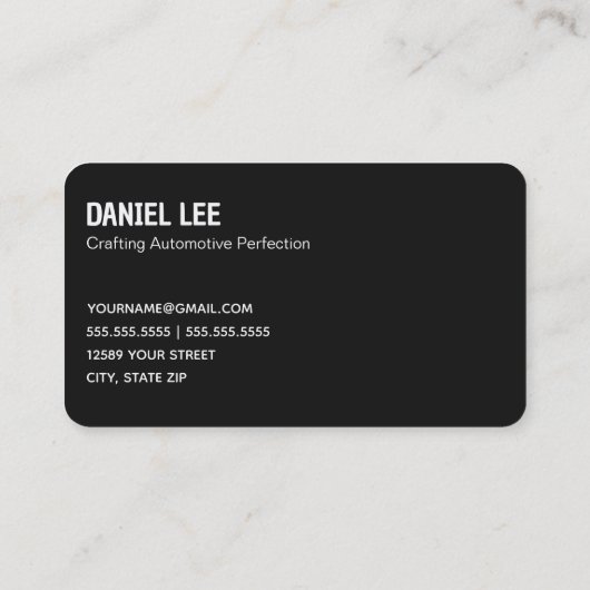 自動詳細 名刺 (裏面)