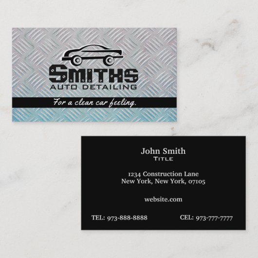 自動詳述の名刺 名刺 (正面/裏面)