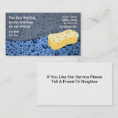 自動詳述の名刺 名刺 (正面/裏面)