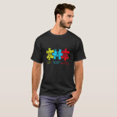 自動認識度月エレメント期間表A Tシャツ (正面フル)
