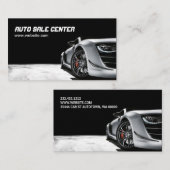 自動販モダン売車販売特約名刺 名刺 (正面/裏面)
