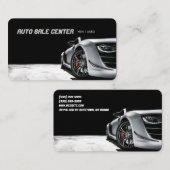 自動販売モダン車ディーラーの名刺 名刺 (正面/裏面)