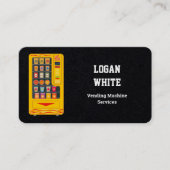 自動販売機の卸売 名刺 (正面)