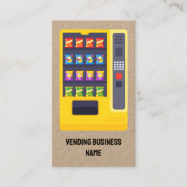 自動販売機カスタムQRクラフト 名刺