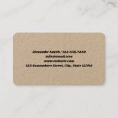 自動販売機クラフト 名刺 (裏面)