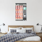 自動販売機 キャンバスプリント (インサイチュ (寝室))