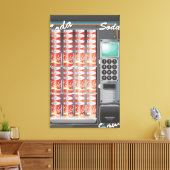 自動販売機 キャンバスプリント (インサイチュ (リビング))