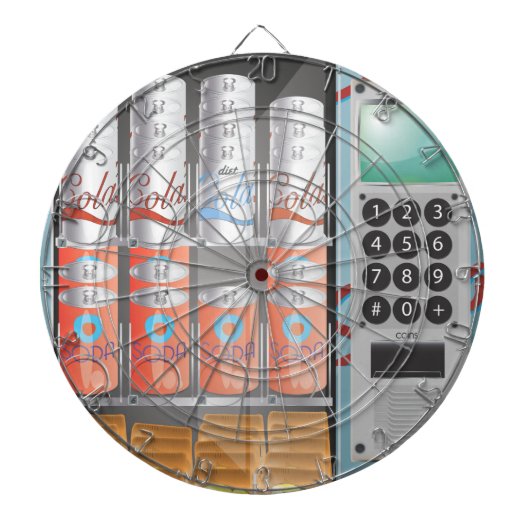 自動販売機 ダーツボード (正面)