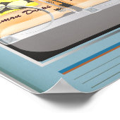 自動販売機 ポスター (角)