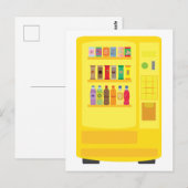 自動販売機 ポストカード (正面/裏面)