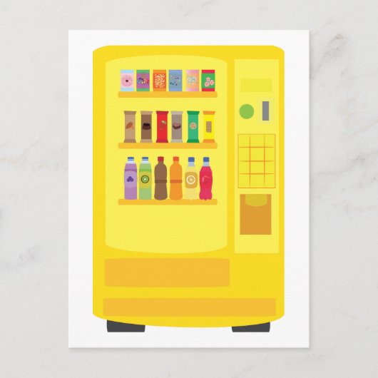 自動販売機 ポストカード (正面)