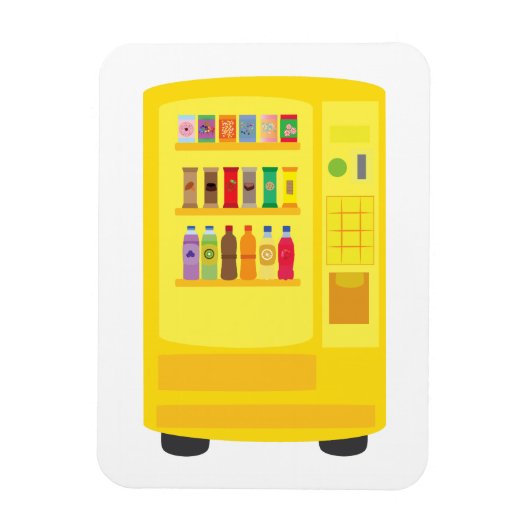 自動販売機 マグネット (縦)