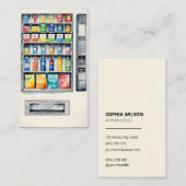 自動販売機 名刺 (正面/裏面)