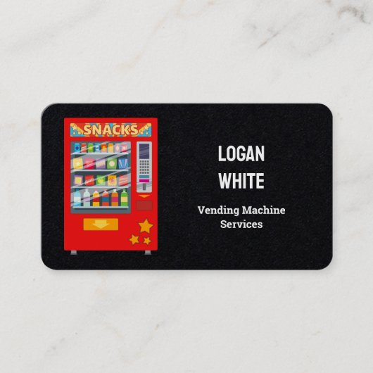 自動販売機 名刺 (正面)