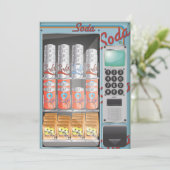 自動販売機 招待状 (スタンド正面)