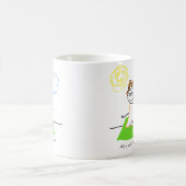 自動起重機の気の利いた言葉: すべてはよくあります コーヒーマグカップ (中央)