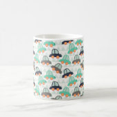 自動車とその他の自動車 コーヒーマグカップ (中央)