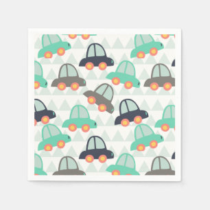 自動車とその他の自動車 スタンダードカクテルナプキン