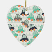 自動車とその他の自動車 セラミックオーナメント (右)