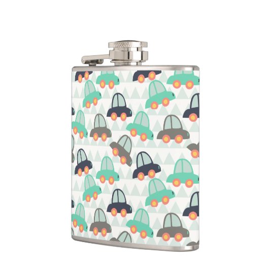 自動車とその他の自動車 フラスク (左)