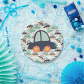 自動車とその他の自動車 ペーパープレート (パーティー)