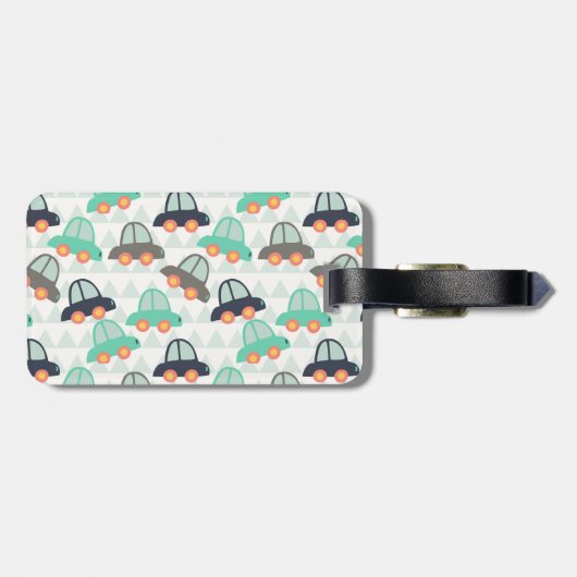 自動車とその他の自動車 ラゲッジタグ (裏面横)