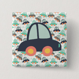 自動車とその他の自動車 缶バッジ