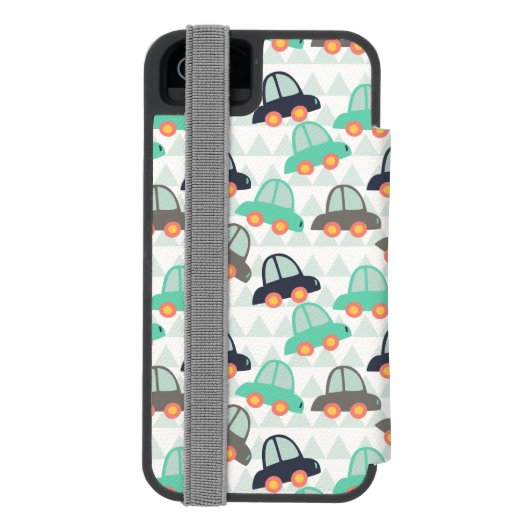 自動車とその他の自動車 INCIPIO iPhoneウォレットケース (フォリオ裏面)