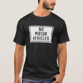 自動車のサインなし Tシャツ (正面)