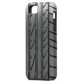 自動車のタイヤケースカバー Case-Mate iPhoneケース (裏面左)