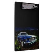 自動車のテーマを設定したパーソナライズされたクリップボード クリップボード (右)