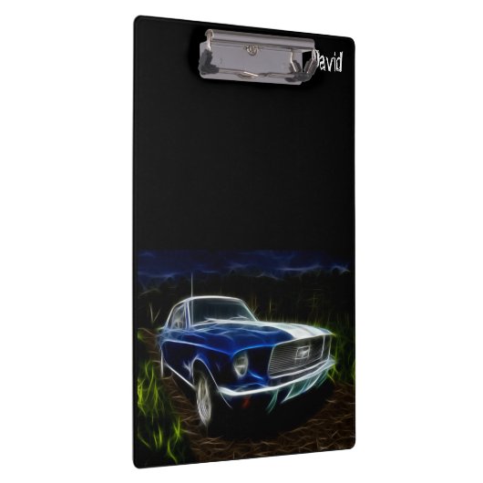 自動車のテーマを設定したパーソナライズされたクリップボード クリップボード (右)