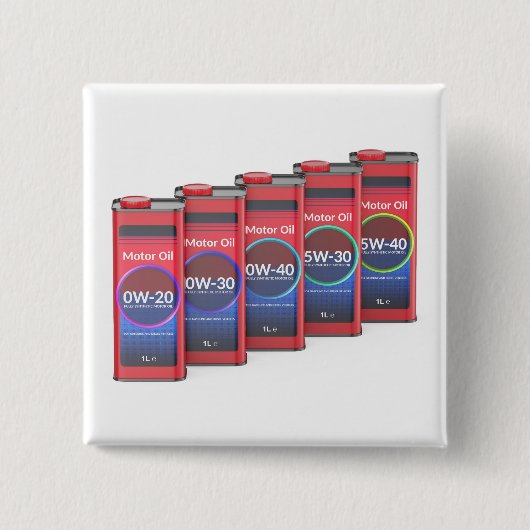 自動車のモー違うタ油付き列 缶バッジ (正面)