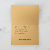 自動車のヴィンテージサンタ シーズンカード (内部)