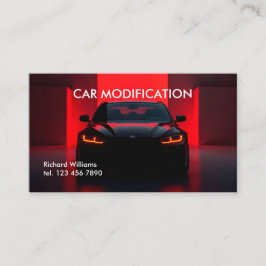 自動車の修正自動 名刺