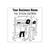 自動車の修理と修理スタンプ ラバースタンプ (インプリント)