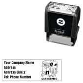自動車の修理と修理 セルフインキングスタンプ (インサイチュ)
