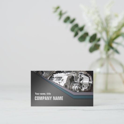 自動車の修理の名刺を詳述する 名刺 (スタンド正面)