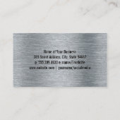 自動車の技術者 名刺 (裏面)