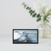 自動車の洗面の詳細を自動車の表示 名刺 (スタンド正面)